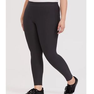 Torrid PLATINUM LEGGING - FLEECE LINED DARK GREY